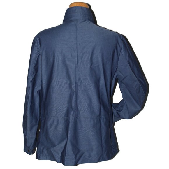 Canali 1934 Blue Coat / Windbreaker 56 IT ~46US - Picture 2 of 9